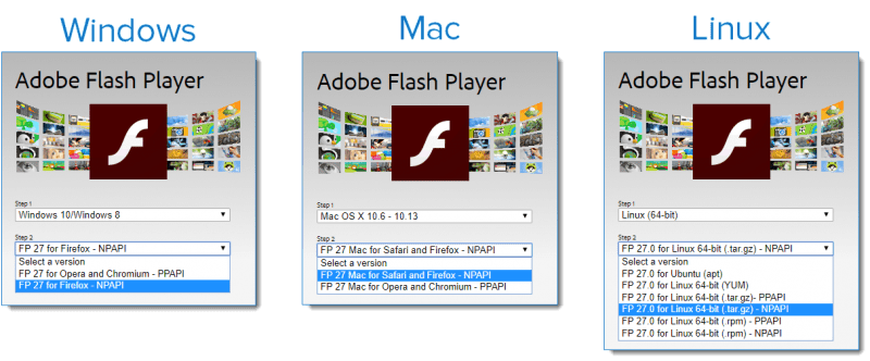 flash player offline installer mac os x
